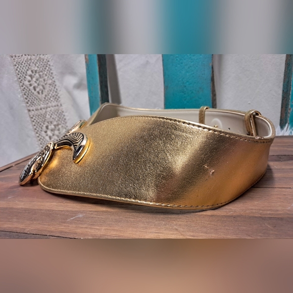 Vintage 31" Vegan Leather Belt - Picture 3 of 8